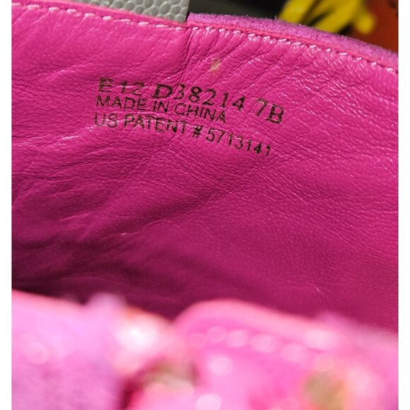 Cole Haan x NikeAir Kiltie Platform Stiletto Bootie Suede/Leather Women 7B - Picture 14 of 14